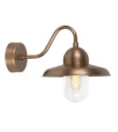 Outdoor wall lamps - Elstead SOMERTON Wall lamp E27 1x100W IP44 Antique Brass SOMERTON-BR - product 1