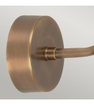 Outdoor wall lamps - Elstead SOMERTON Wall lamp E27 1x100W IP44 Antique Brass SOMERTON-BR - product 2