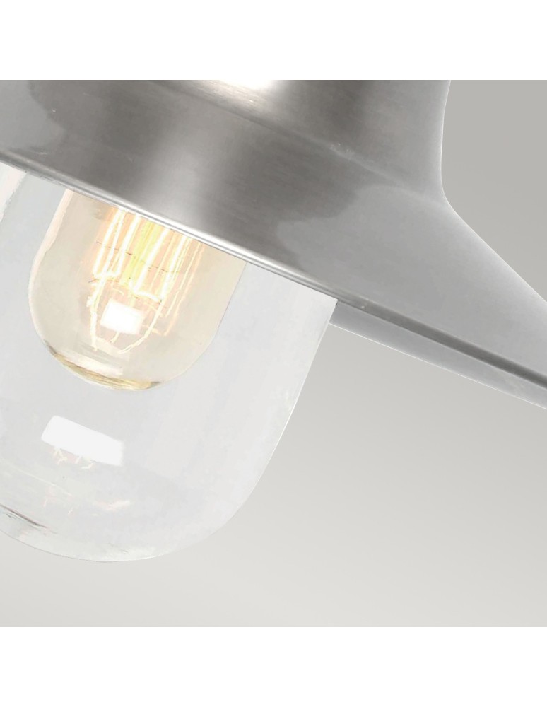 Outdoor wall lamps - Elstead SOMERTON Wall lamp E27 1x100W IP44 Antique Nickel SOMERTON-AN - product kolory-swiatla.pl 4