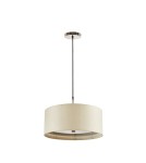 Pendant lamps - Elstead SIENNA Pendant E27 3x60W Cream SIENNA-P-CR - product 1