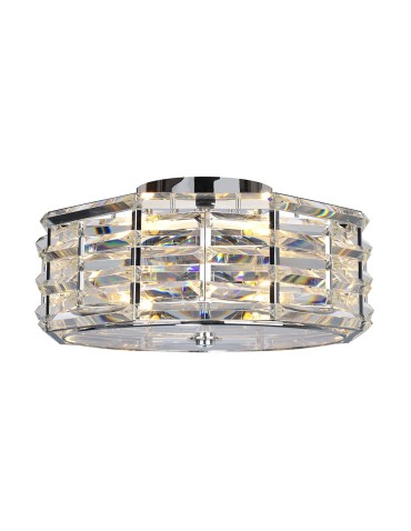 Elstead SHOAL Plafond E27 4x60W Nickel SHOAL-F