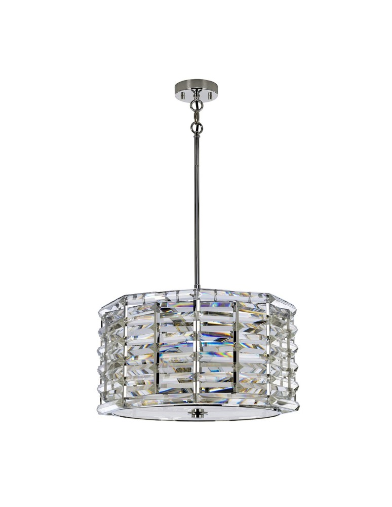 Lampy wiszące - Elstead SHOAL Wisząca E27 4x60W Nikiel SHOAL-4P - produkt kolory-swiatla.pl 2