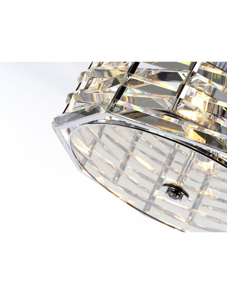 Lampy wiszące - Elstead SHOAL Wisząca E27 4x60W Nikiel SHOAL-4P - produkt kolory-swiatla.pl 3