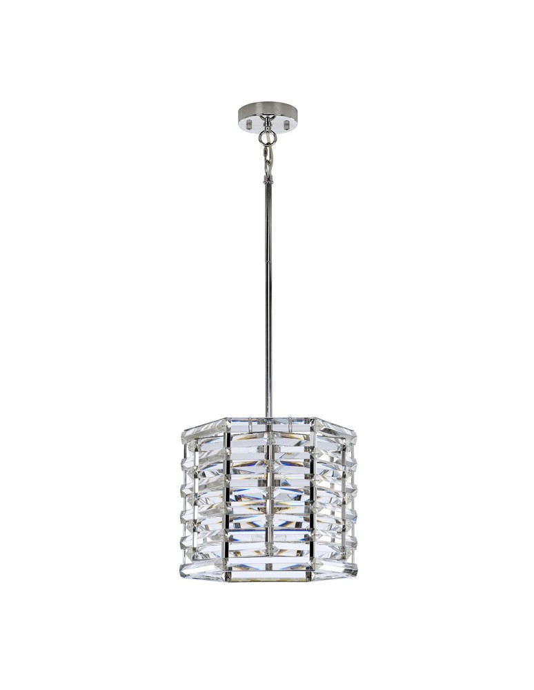 Pendant lamps - Elstead SHOAL Pendant E27 1x60W Nickel SHOAL-1P - product kolory-swiatla.pl 2