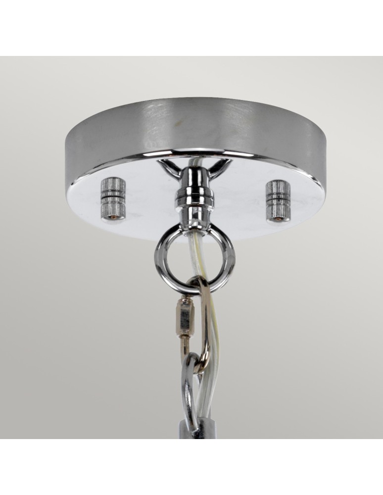 Pendant lamps - Elstead SHOAL Pendant E27 1x60W Nickel SHOAL-1P - product kolory-swiatla.pl 3