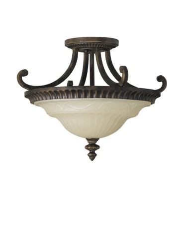 Feiss DRAWING ROOM 2x100W E27 FE/DRAWINGRM/SFA Ceiling light.