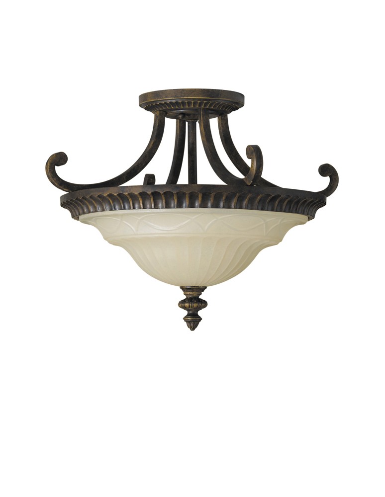 Retro ceiling lamps - Feiss DRAWING ROOM 2x100W E27 FE/DRAWINGRM/SFA Ceiling light. - product kolory-swiatla.pl 1