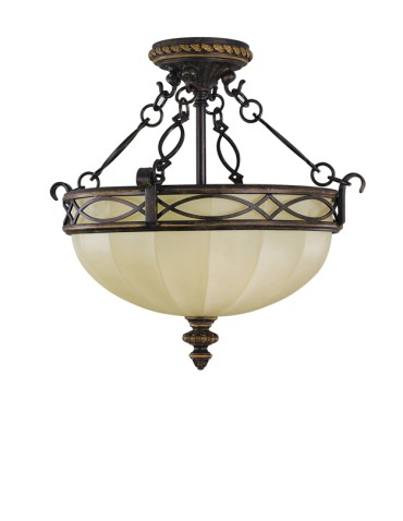 Feiss DRAWING ROOM 3x100W E27 FE/DRAWINGRM/SFC Ceiling light.