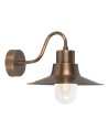 Elstead SHELDON Wall lamp E27 1x100W IP44 Antique Brass SHELDON-BR