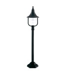 Standing garden lamps - Elstead SHANNON Outdoor Standing E27 1x100W IP44 Black SHANNON-PILLAR - product 1