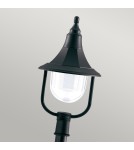 Standing garden lamps - Elstead SHANNON Outdoor Standing E27 1x100W IP44 Black SHANNON-PILLAR - product 2