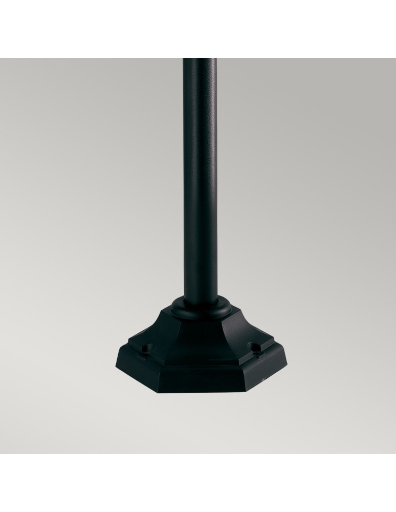 Standing garden lamps - Elstead SHANNON Outdoor Standing E27 1x100W IP44 Black SHANNON-PILLAR - product kolory-swiatla.pl 4