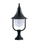 Standing garden lamps - Elstead SHANNON Outdoor Standing E27 1x100W IP44 Black SHANNON-PED - product 1