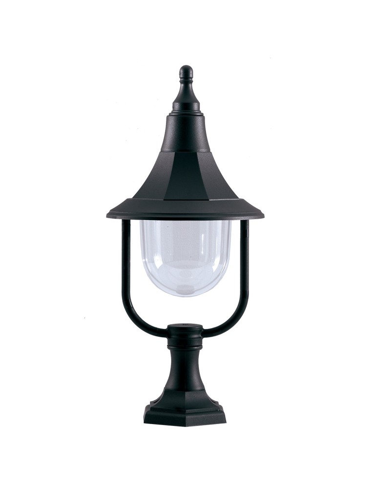 Standing garden lamps - Elstead SHANNON Outdoor Standing E27 1x100W IP44 Black SHANNON-PED - product kolory-swiatla.pl 1
