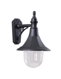 Elstead SHANNON Kinkiet E27 1x100W IP44 Czarny SHANNON-DOWN