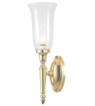 Wall lamps - Elstead Lighting Interior DRYDEN2 1x40W G9 BATH/DRYDEN2 PB BATH wall lamp. - product 1