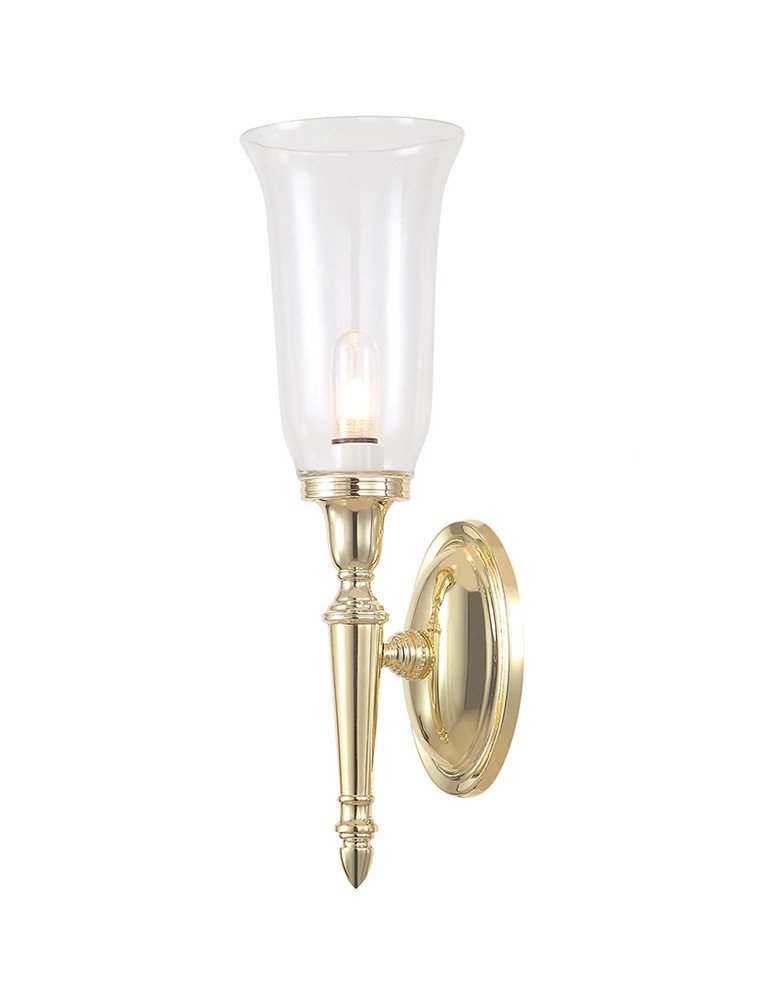 Elstead Lighting Interior DRYDEN2 1x40W G9 BATH/DRYDEN2 PB BATH wall lamp.
