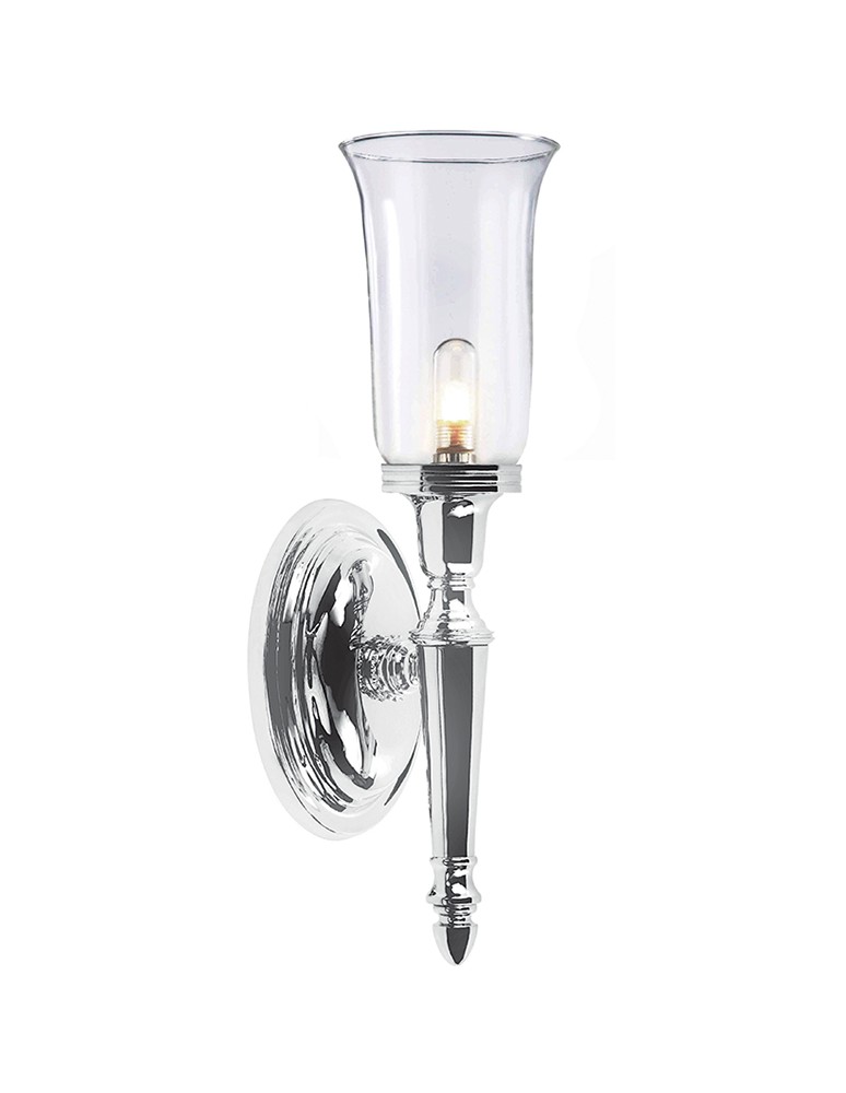 Wall lamps - Elstead Lighting Interior DRYDEN2 1x40W G9 BATH/DRYDEN2 PC BATH wall lamp. - product kolory-swiatla.pl 1