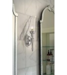 Wall lamps - Elstead Lighting Interior DRYDEN2 1x40W G9 BATH/DRYDEN2 PC BATH wall lamp. - product 2