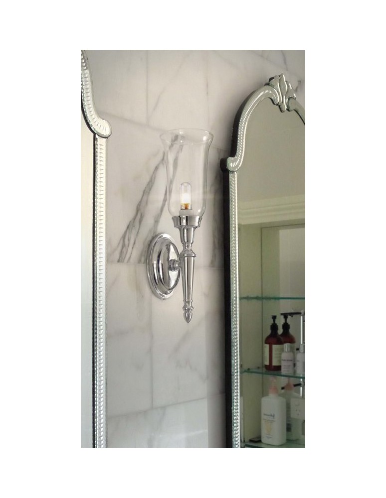 Wall lamps - Elstead Lighting Interior DRYDEN2 1x40W G9 BATH/DRYDEN2 PC BATH wall lamp. - product kolory-swiatla.pl 2