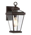 Outdoor wall lamps - Elstead RAVINE Wall lamp E27 1x60W IP44 Brown QZ-RAVINE2-S - product 1