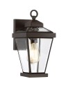 Elstead RAVINE Wall lamp E27 1x60W IP44 Brown QZ-RAVINE2-S