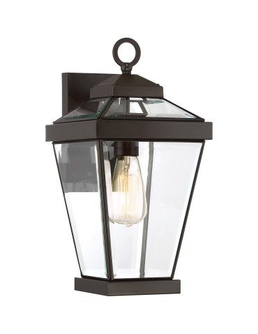 Elstead RAVINE Wall lamp E27 1x60W IP44 Brown QZ-RAVINE2-M