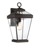 Outdoor wall lamps - Elstead RAVINE Wall lamp E27 1x60W IP44 Brown QZ-RAVINE2-L - product 1