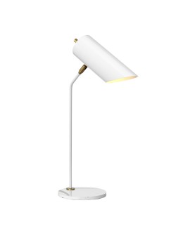 Elstead QUINTO Lampa Stołowa E27 1x8W Mosiądz QUINTO-TL-WAB