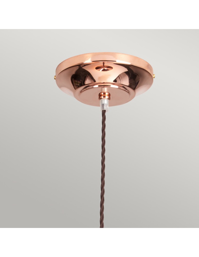 Pendant lamps - Elstead PROVENCE Pendant E27 1x100W Copper PV-SP-CPR - product kolory-swiatla.pl 2