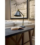 Reading table lamps - Elstead PROVENCE ELEMENT E27 1x60W Graphite/Antique Brass Table Lamp PV-ELEMENT-GAB - product 3