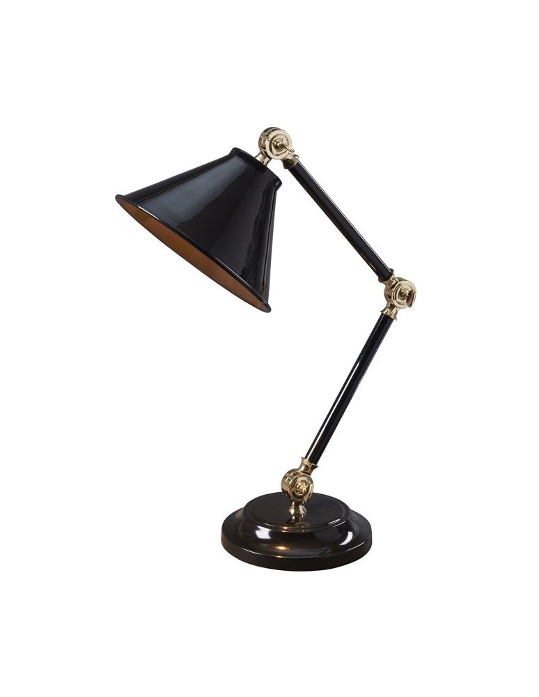 Reading table lamps - Elstead PROVENCE ELEMENT E27 1x60W Black/Brass Table Lamp PV-ELEMENT-BPB - product kolory-swiatla.pl 1