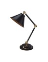 Elstead PROVENCE ELEMENT E27 1x60W Black/Brass Table Lamp PV-ELEMENT-BPB