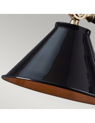 Elstead PROVENCE ELEMENT E27 1x60W Black/Brass Table Lamp PV-ELEMENT-BPB - product 2