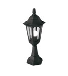 Standing garden lamps - Elstead PARISH Outdoor Standing E27 1x100W IP44 Black PRM4-BLACK - product 1