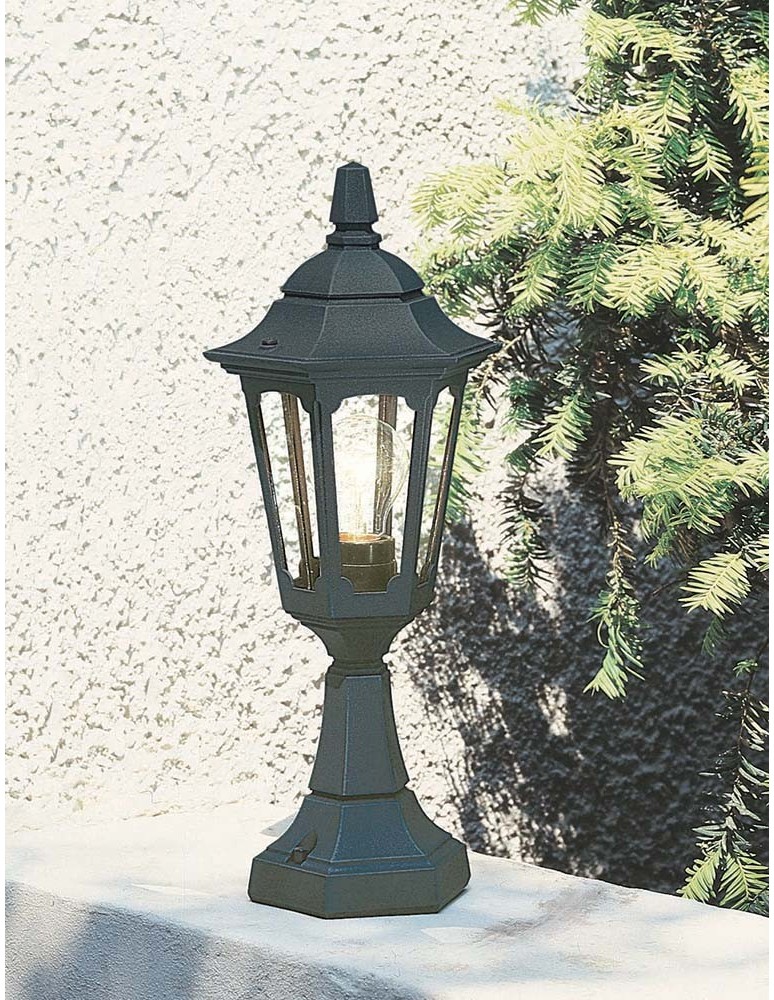 Standing garden lamps - Elstead PARISH Outdoor Standing E27 1x100W IP44 Black PRM4-BLACK - product kolory-swiatla.pl 2
