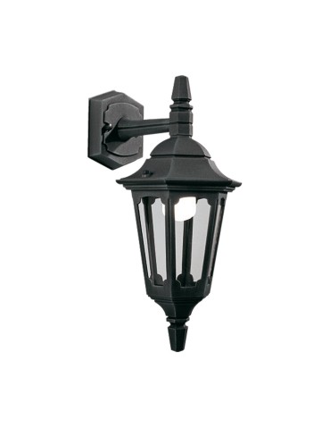 Elstead PARISH Wall lamp E27 1x100W IP44 Black PRM2-BLACK