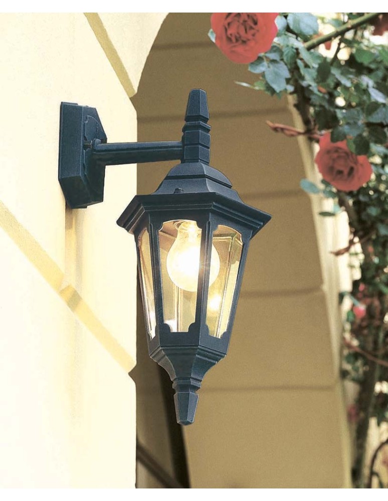 Outdoor wall lamps - Elstead PARISH Wall lamp E27 1x100W IP44 Black PRM2-BLACK - product kolory-swiatla.pl 2