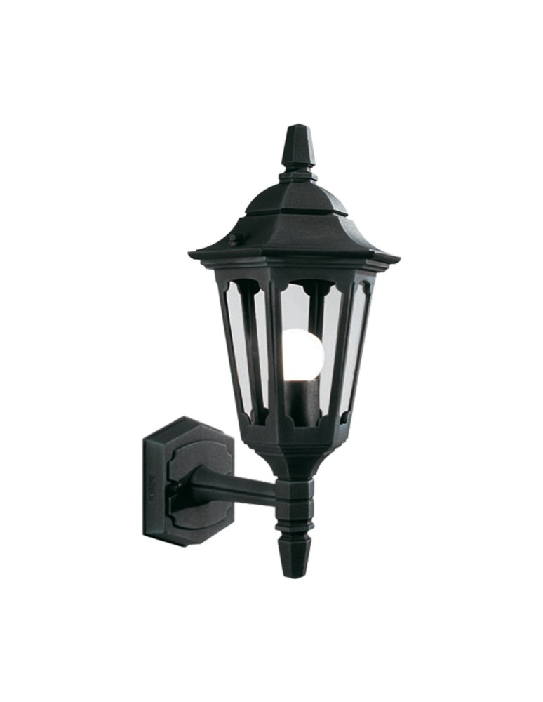 Outdoor wall lamps - Elstead PARISH Wall lamp E27 1x100W IP44 Black PRM1-BLACK - product kolory-swiatla.pl 1