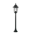 Standing garden lamps - Elstead PARISH Outdoor Standing E27 1x100W IP44 Black PR5-BLACK - product 1