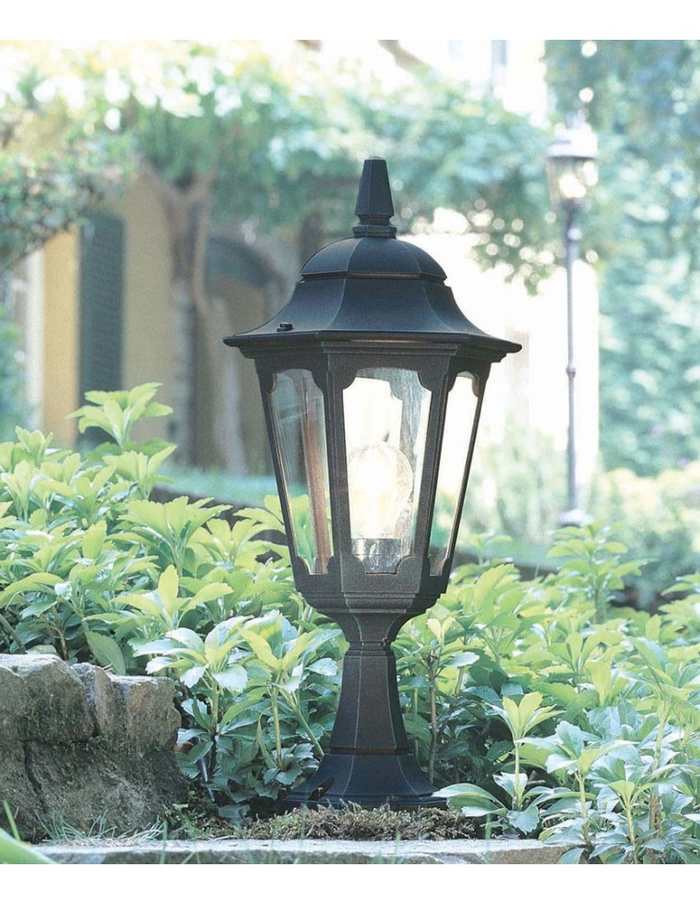 Standing garden lamps - Elstead PARISH Outdoor Standing E27 1x100W IP44 Black PR4-BLACK - product kolory-swiatla.pl 2
