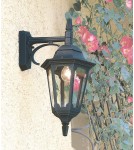 Outdoor wall lamps - Elstead PARISH Wall lamp E27 1x100W IP44 Black PR2-BLACK - product 4