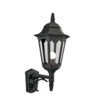 Outdoor wall lamps - Elstead PARISH Wall lamp E27 1x100W IP44 Black PR1-BLACK - product 1