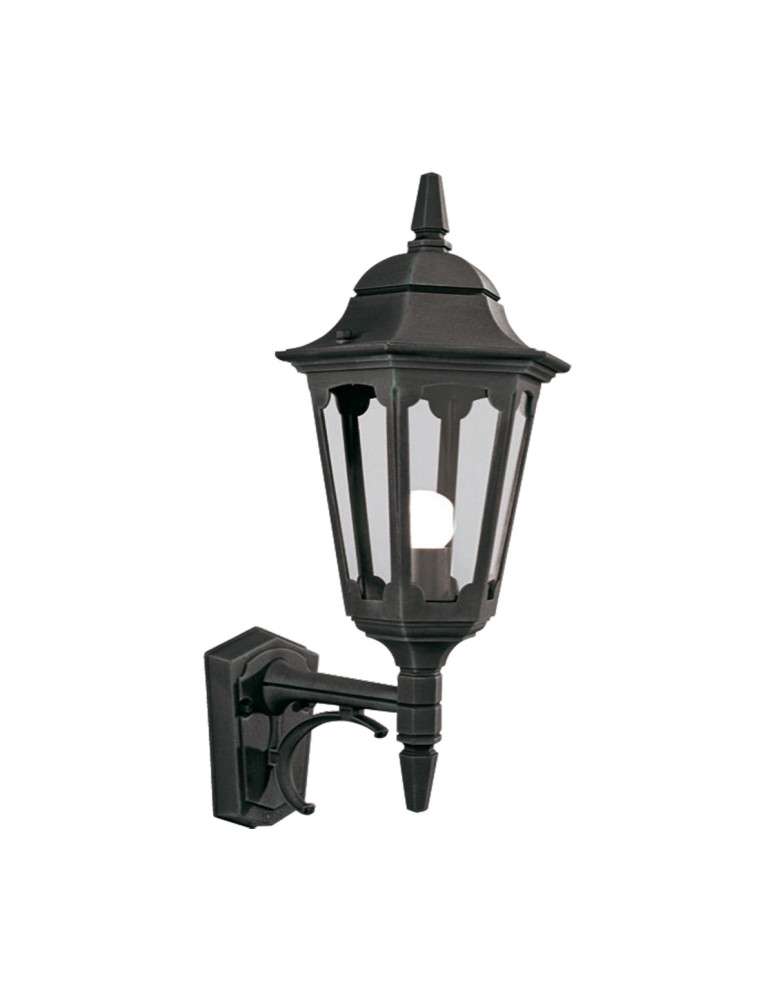 Outdoor wall lamps - Elstead PARISH Wall lamp E27 1x100W IP44 Black PR1-BLACK - product kolory-swiatla.pl 1