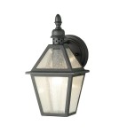 Outdoor wall lamps - Elstead POLRUAN Wall lamp E27 1x100W IP44 Black POLRUAN - product 1
