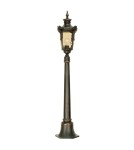Standing garden lamps - Elstead PHILADELPHIA Outdoor Standing E27 1x100W IP44 Brown PH4-M-OB - product 1