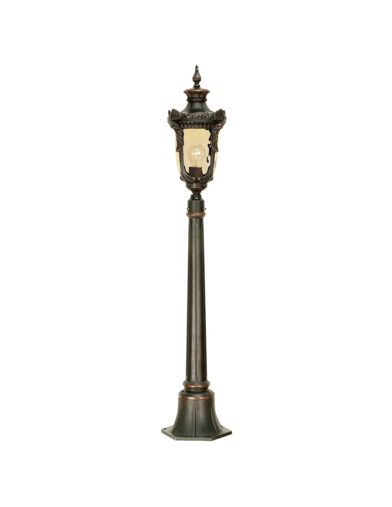 Standing garden lamps - Elstead PHILADELPHIA Outdoor Standing E27 1x100W IP44 Brown PH4-M-OB - product kolory-swiatla.pl 1