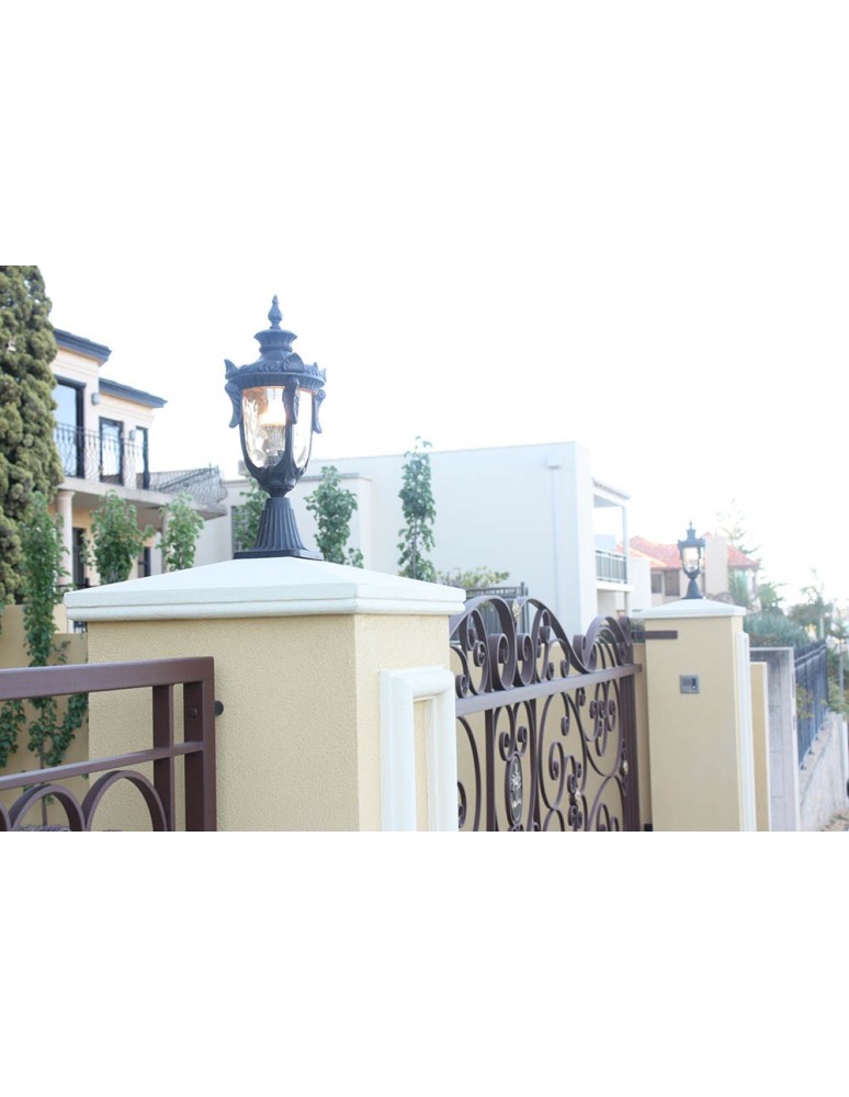 Standing garden lamps - Elstead PHILADELPHIA Outdoor Standing E27 1x100W IP44 Brown PH3-M-OB - product kolory-swiatla.pl 2