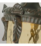 Outdoor wall lamps - Elstead PHILADELPHIA Wall lamp E14 3x60W IP44 Brown PH2-L-OB - product 3
