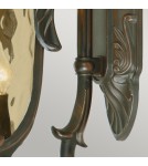 Outdoor wall lamps - Elstead PHILADELPHIA Wall lamp E14 3x60W IP44 Brown PH2-L-OB - product 4